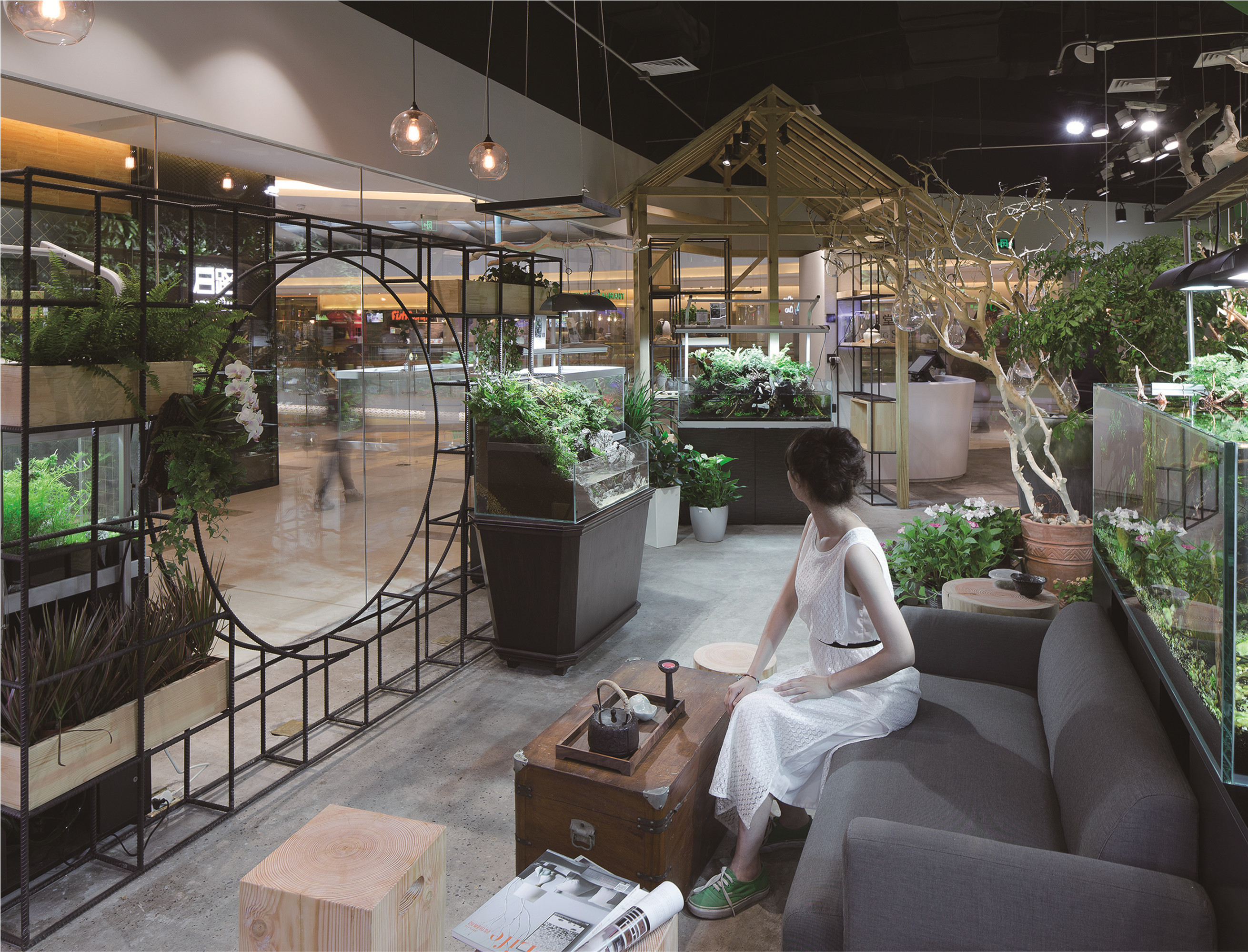 嘉定區景觀花藝店裝修設計-第3張圖片-上海古都建筑設計集團 嘉定區景觀花藝店裝修設計-第3張圖片-上海古都建筑設計集團