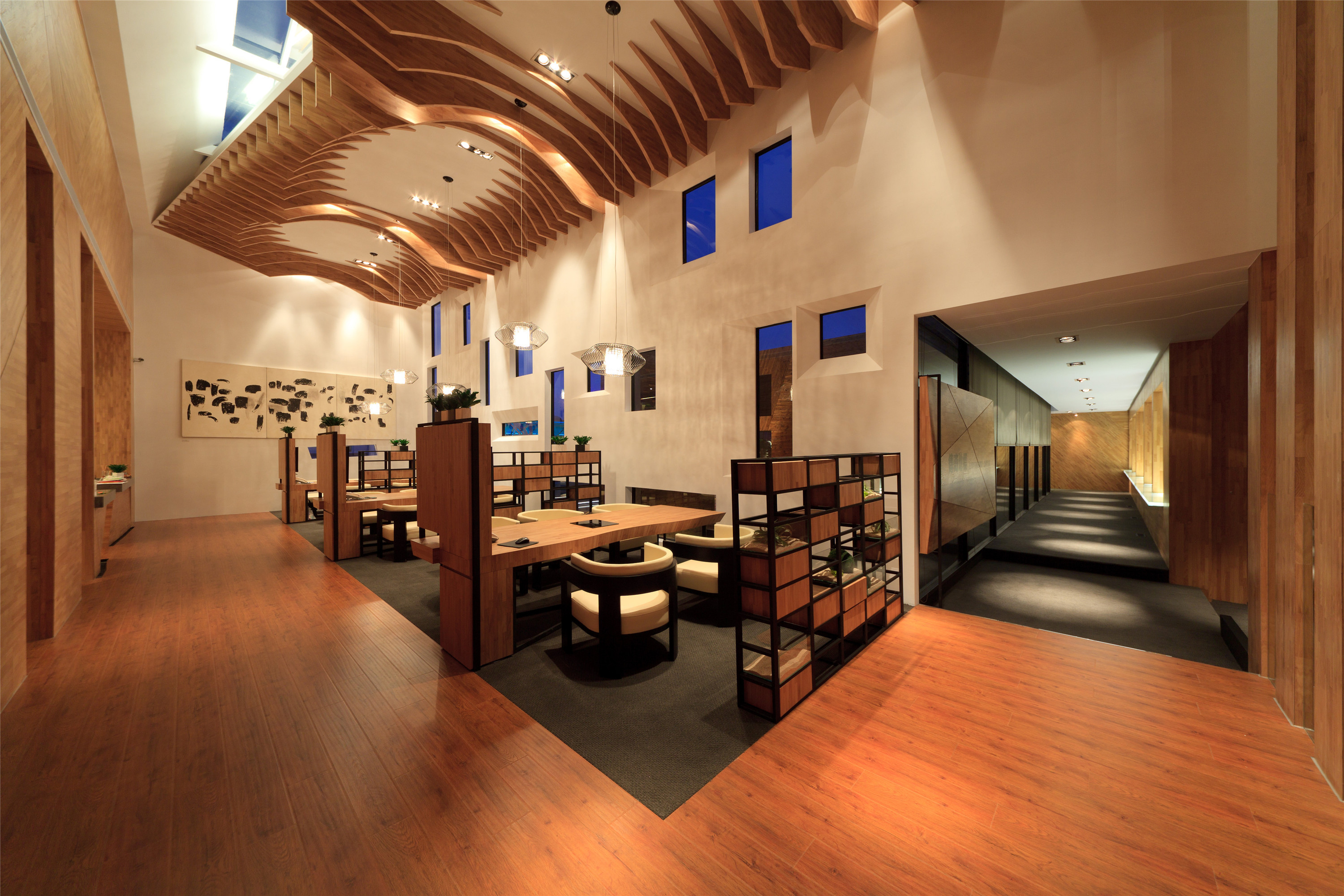 黃浦區(qū)接待室裝修設(shè)計效果圖-第2張圖片-上海古都建筑設(shè)計集團(tuán)