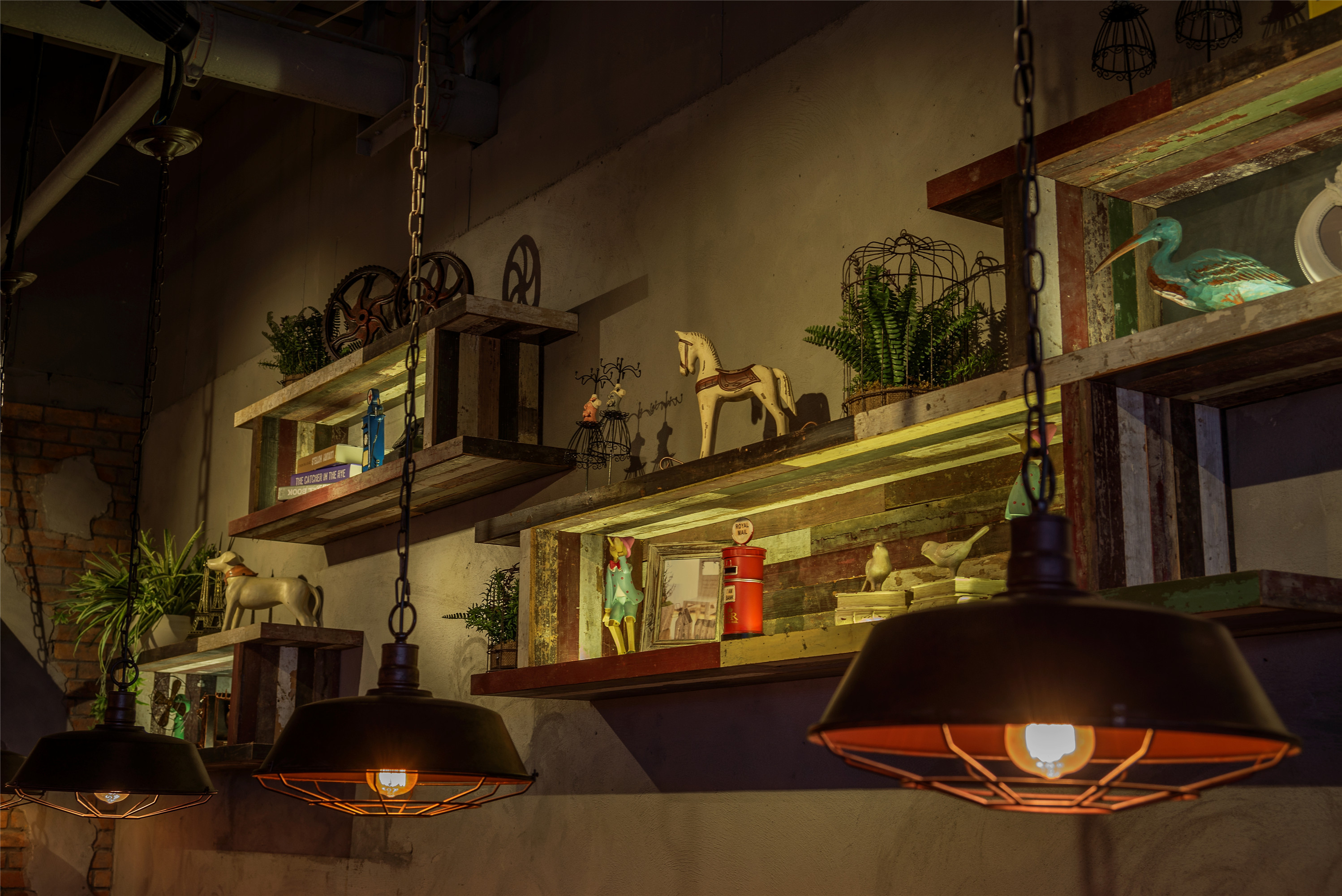 工業風茶餐廳裝修設計-第1張圖片-上海古都建筑設計集團 工業風茶餐廳裝修設計-第1張圖片-上海古都建筑設計集團