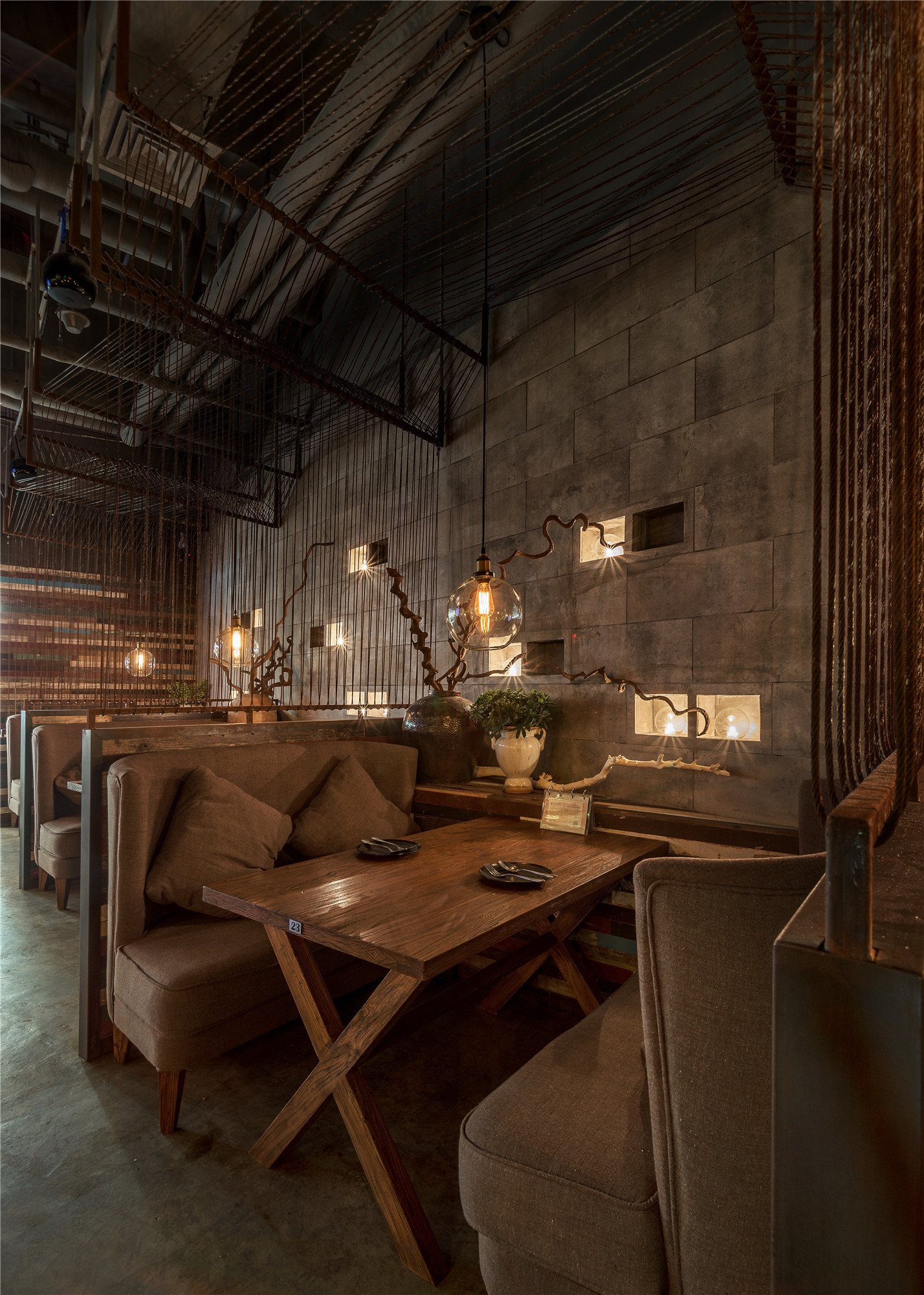 工業風茶餐廳裝修設計-第4張圖片-上海古都建筑設計集團 工業風茶餐廳裝修設計-第4張圖片-上海古都建筑設計集團