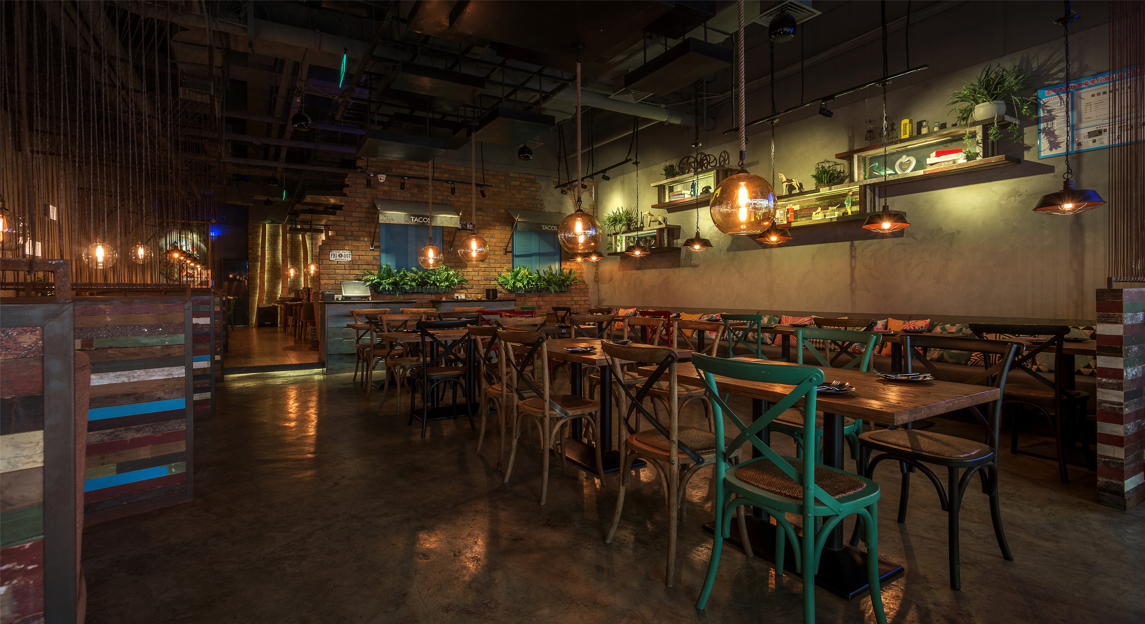 工業風茶餐廳裝修設計-第3張圖片-上海古都建筑設計集團 工業風茶餐廳裝修設計-第3張圖片-上海古都建筑設計集團