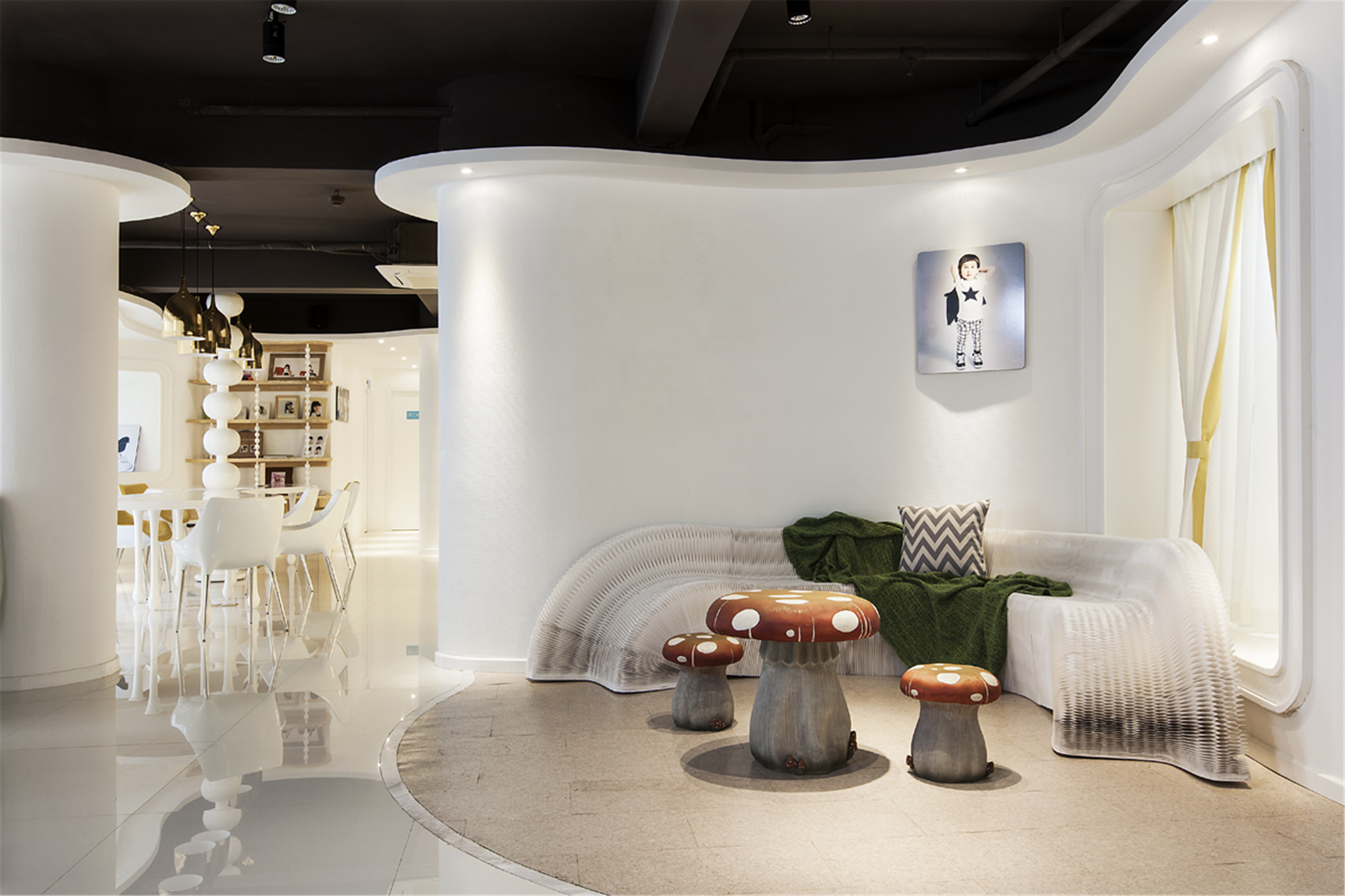 普陀區兒童攝影棚裝修設計-第5張圖片-上海古都建筑設計集團