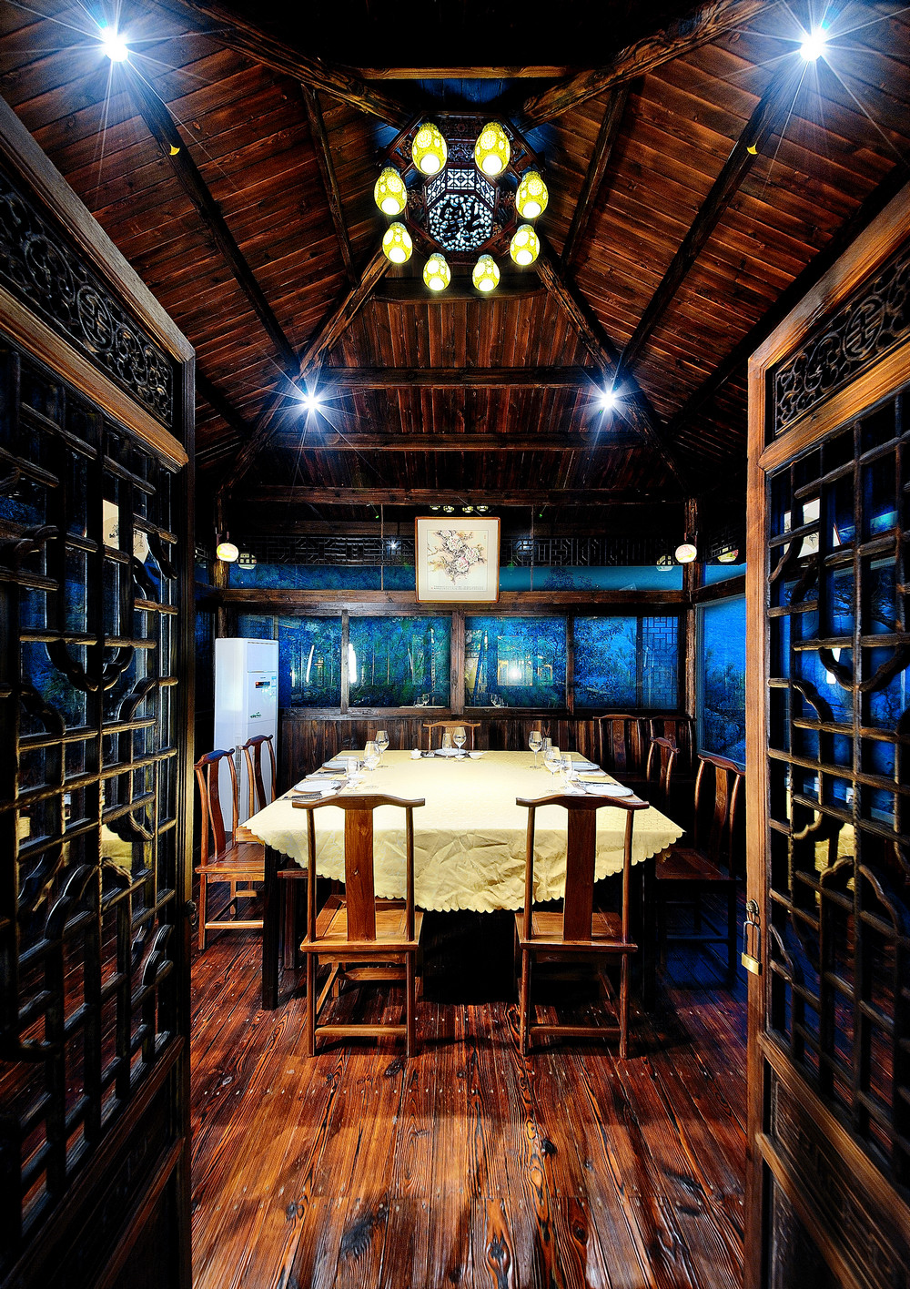 復古中式養生所裝修設計-第3張圖片-上海古都建筑設計集團 復古中式養生所裝修設計-第3張圖片-上海古都建筑設計集團