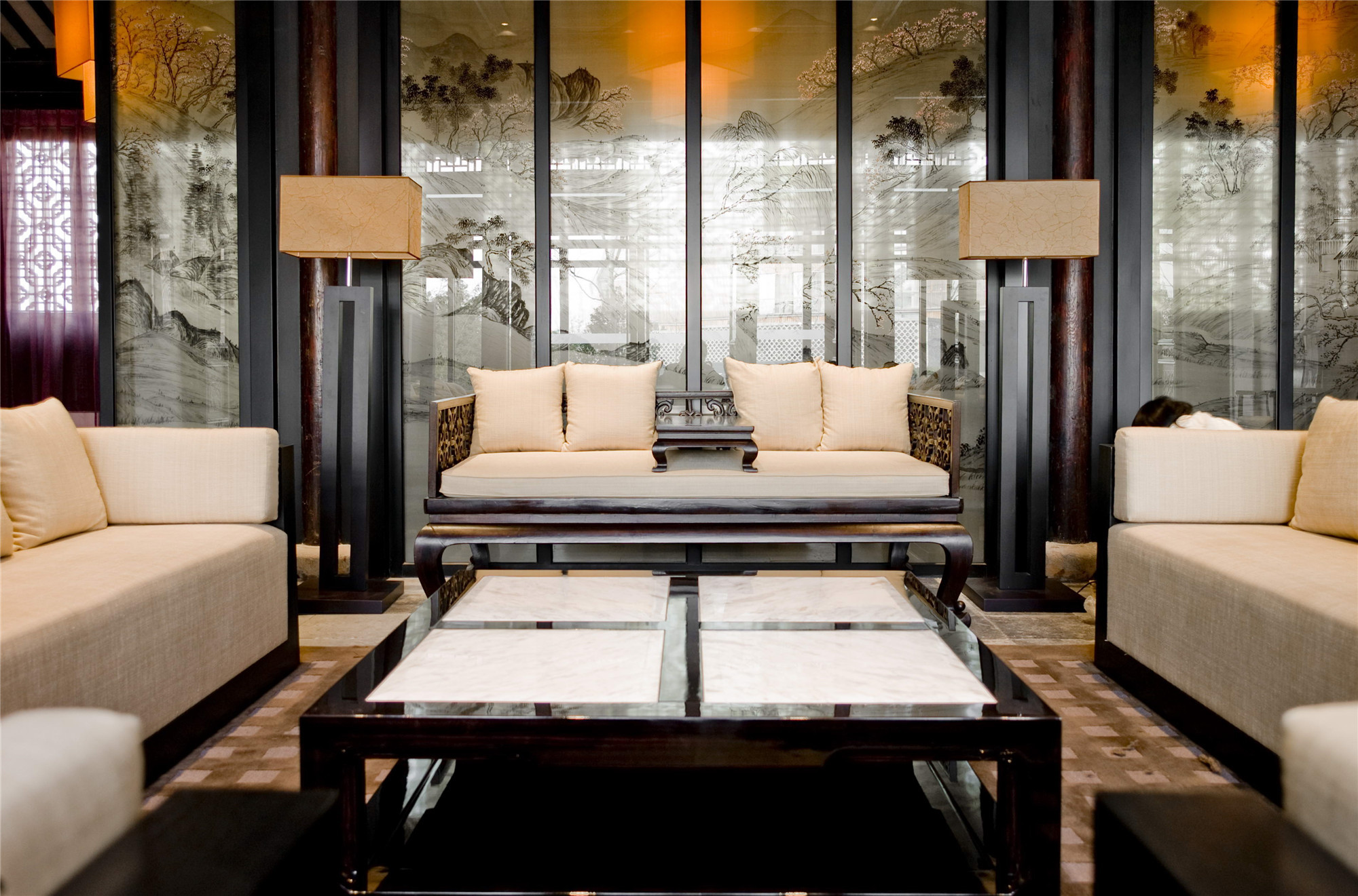 中式復(fù)古茶館裝修設(shè)計-第1張圖片-上海古都建筑設(shè)計集團 中式復(fù)古茶館裝修設(shè)計-第1張圖片-上海古都建筑設(shè)計集團