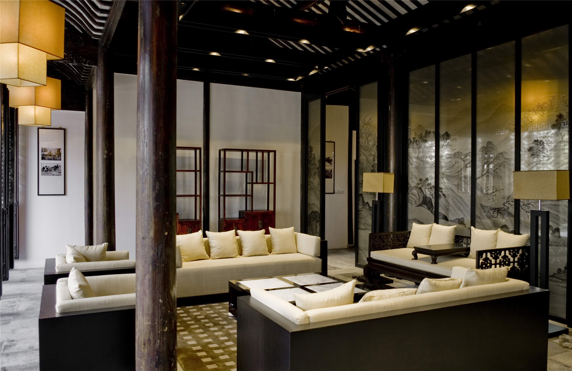 中式復(fù)古茶館裝修設(shè)計-第2張圖片-上海古都建筑設(shè)計集團 中式復(fù)古茶館裝修設(shè)計-第2張圖片-上海古都建筑設(shè)計集團