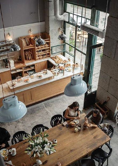 復(fù)古工業(yè)風(fēng)西餐廳裝修設(shè)計-第4張圖片-上海古都建筑設(shè)計集團 復(fù)古工業(yè)風(fēng)西餐廳裝修設(shè)計-第4張圖片-上海古都建筑設(shè)計集團