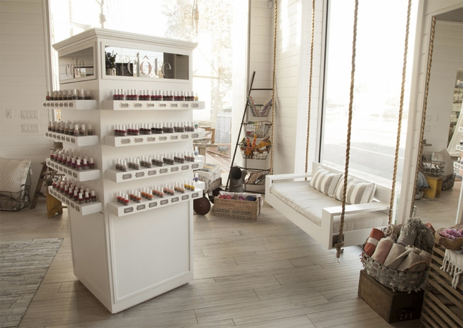 清新簡約美甲店裝修設計-第1張圖片-上海古都建筑設計集團 清新簡約美甲店裝修設計-第1張圖片-上海古都建筑設計集團