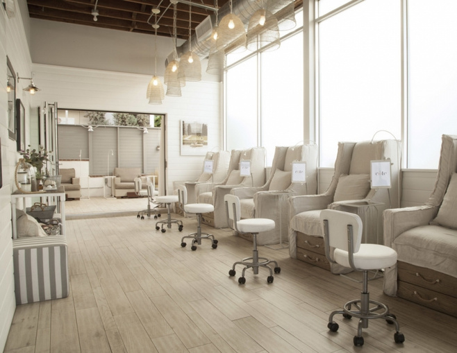 清新簡約美甲店裝修設計-第5張圖片-上海古都建筑設計集團 清新簡約美甲店裝修設計-第5張圖片-上海古都建筑設計集團