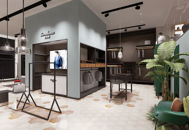 高檔男士服裝店裝修設計-第5張圖片-上海古都建筑設計集團 高檔男士服裝店裝修設計-第5張圖片-上海古都建筑設計集團