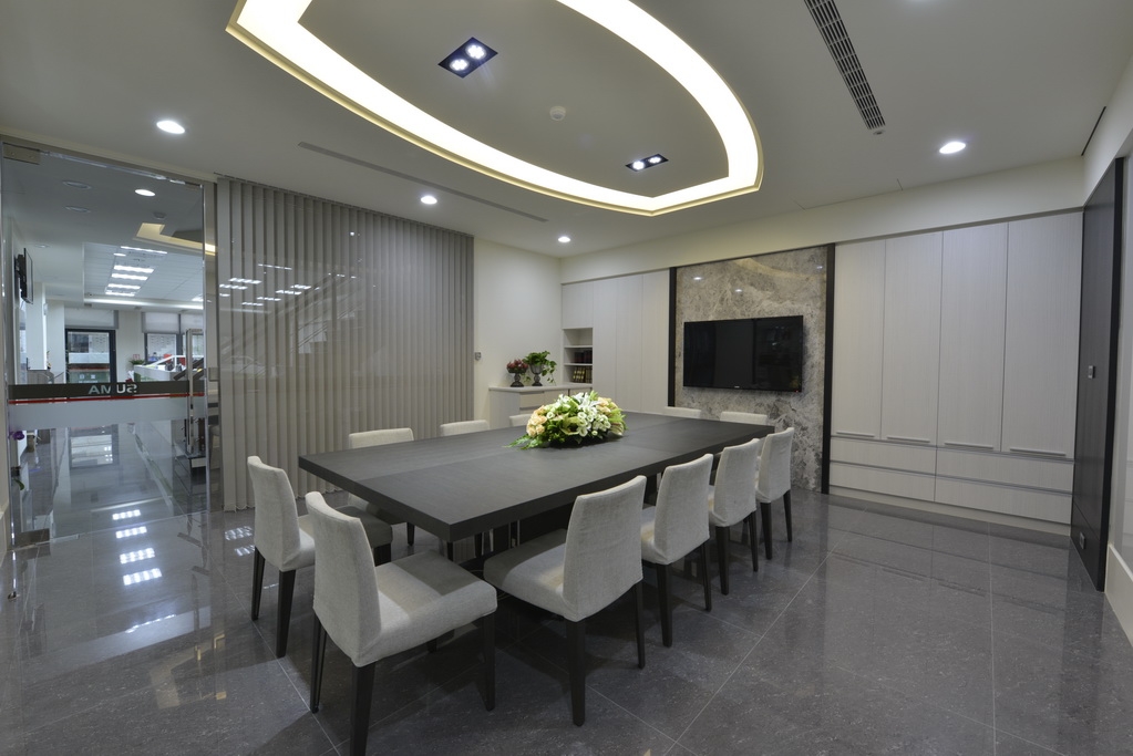 虹口區現代簡約風格會議室裝修設計-第5張圖片-上海古都建筑設計集團