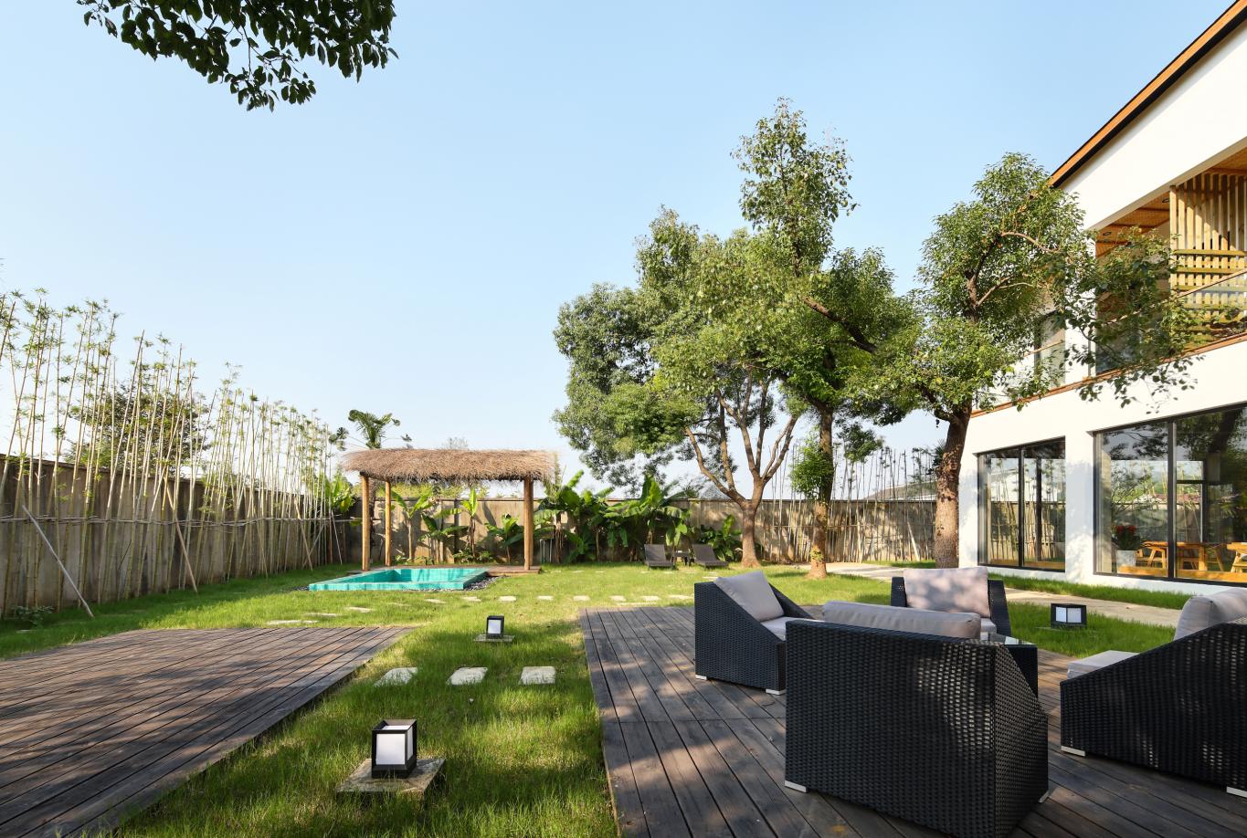 清新簡約民宿裝修設計效果圖-第5張圖片-上海古都建筑設計集團 清新簡約民宿裝修設計效果圖-第5張圖片-上海古都建筑設計集團