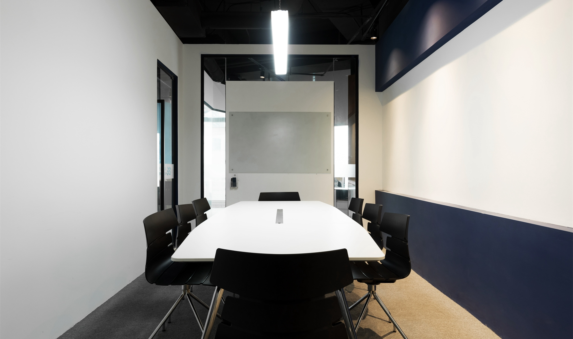 白色極簡辦公室裝修設計-第2張圖片-上海古都建筑設計集團 白色極簡辦公室裝修設計-第2張圖片-上海古都建筑設計集團