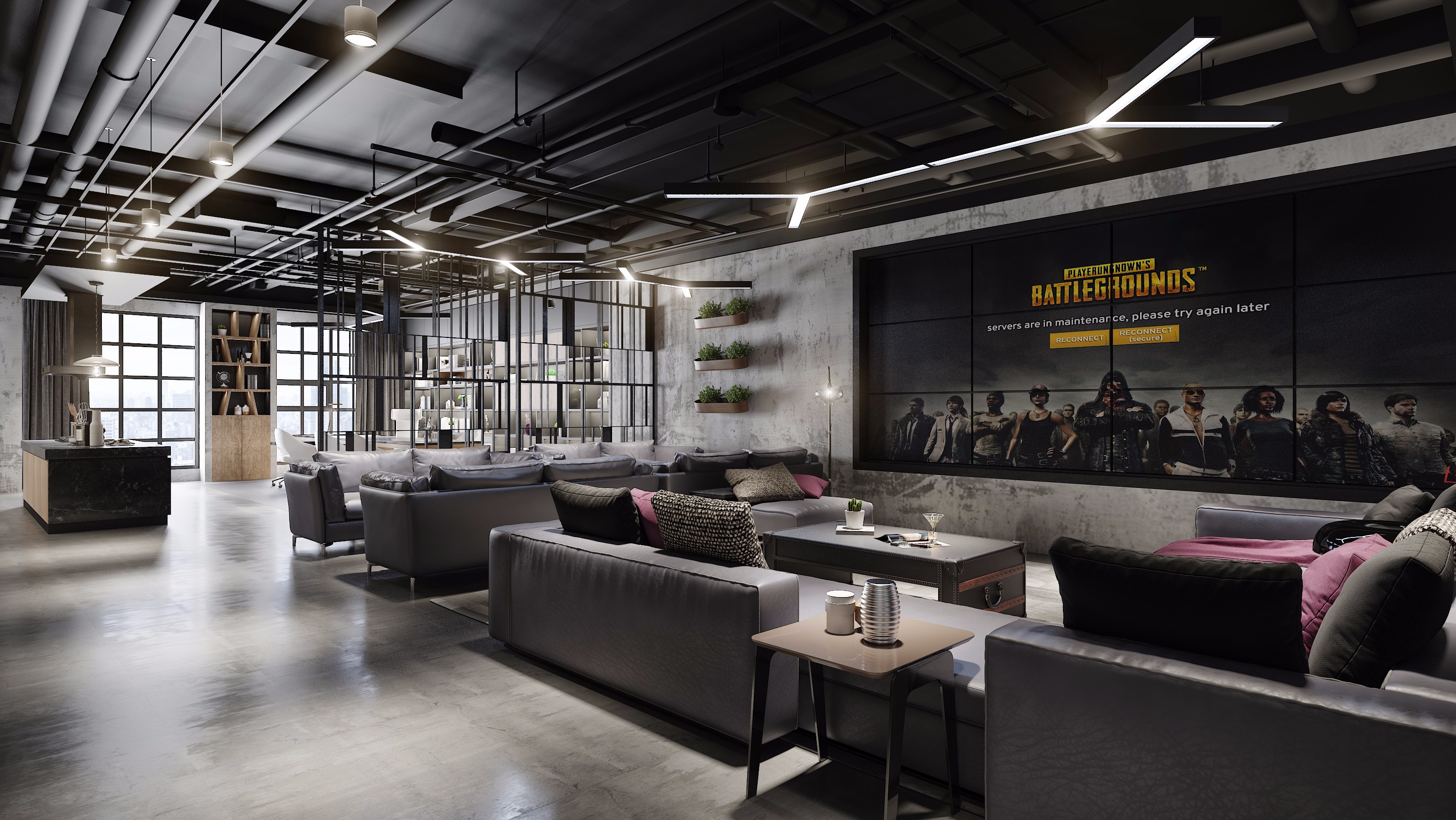 娛樂休閑區辦公室裝修設計-第2張圖片-上海古都建筑設計集團 娛樂休閑區辦公室裝修設計-第2張圖片-上海古都建筑設計集團