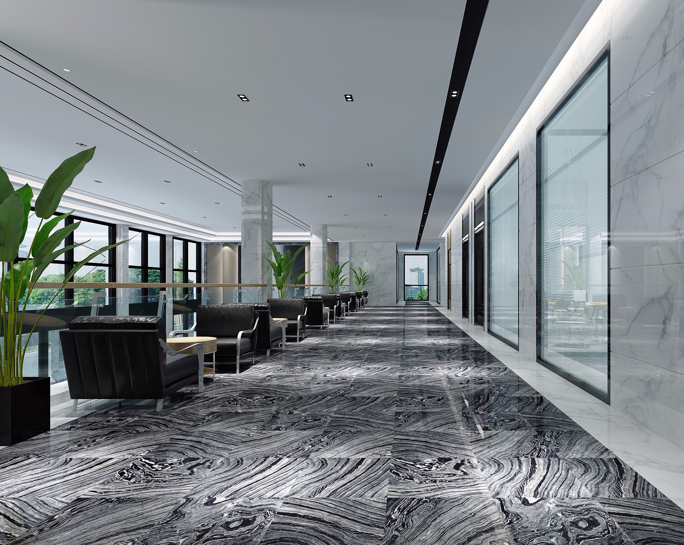 簡(jiǎn)潔高檔辦公室裝修設(shè)計(jì)-第3張圖片-上海古都建筑設(shè)計(jì)集團(tuán) 簡(jiǎn)潔高檔辦公室裝修設(shè)計(jì)-第3張圖片-上海古都建筑設(shè)計(jì)集團(tuán)