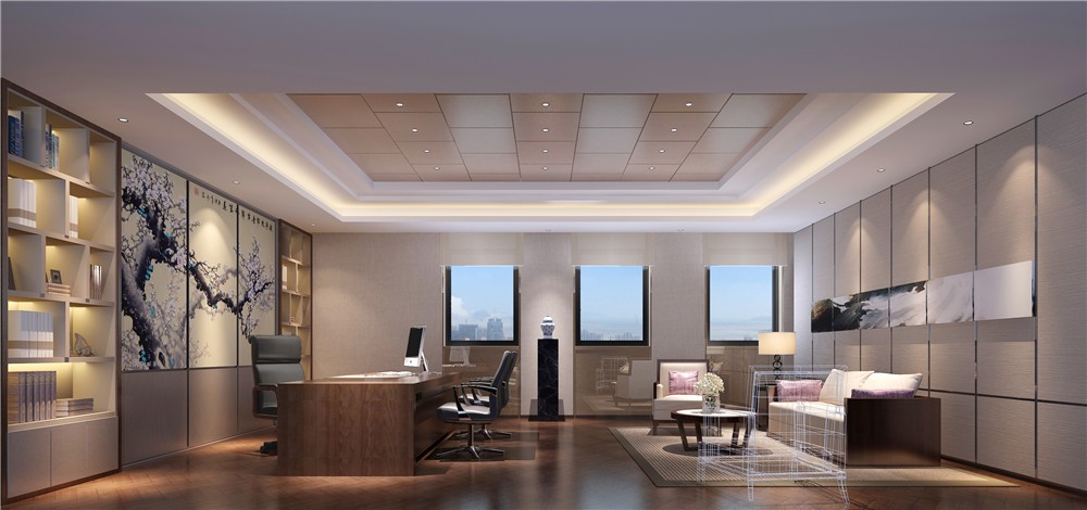 浦東新區高檔辦公樓裝修設計-第7張圖片-上海古都建筑設計集團 浦東新區高檔辦公樓裝修設計-第7張圖片-上海古都建筑設計集團