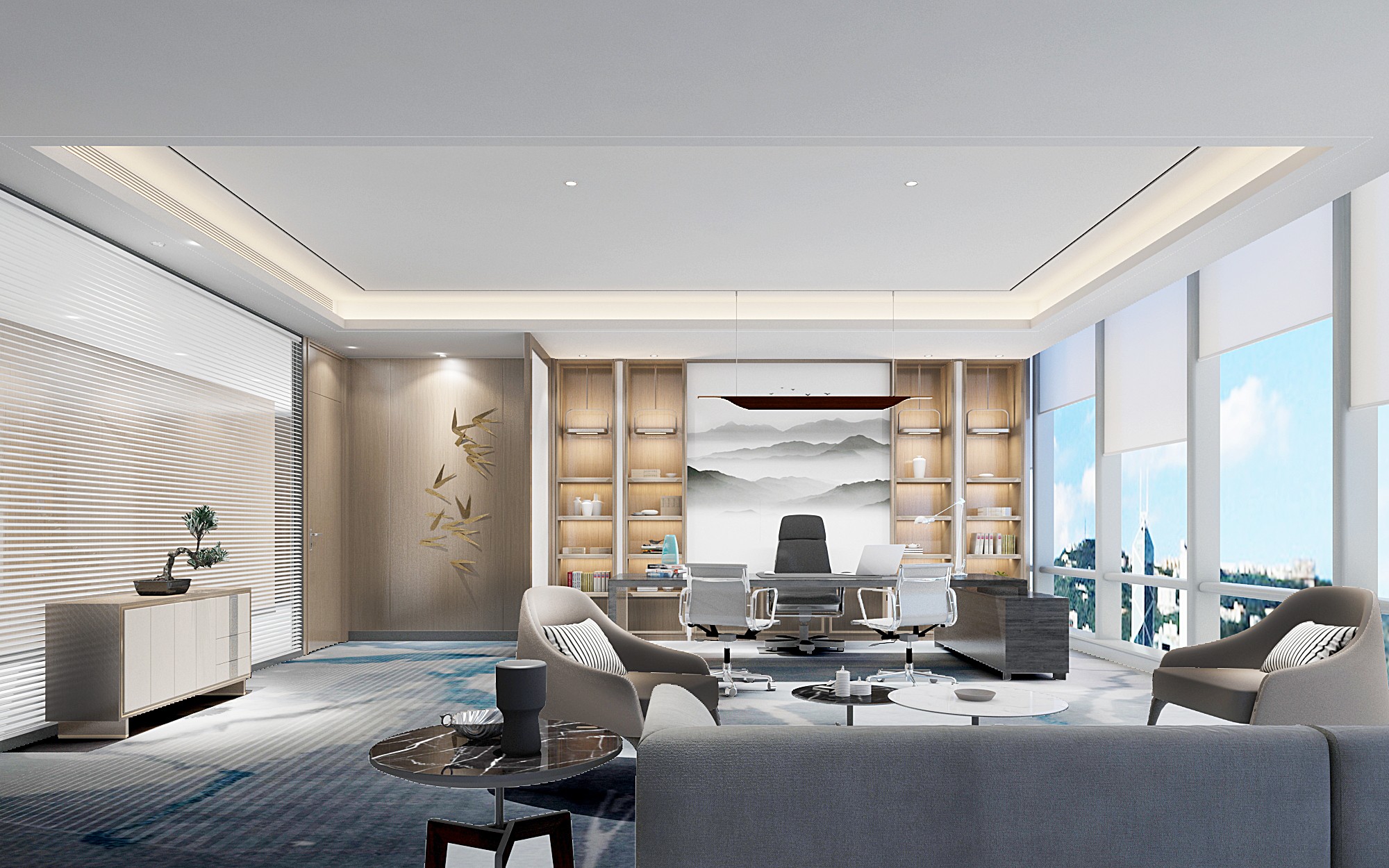 文藝明朗辦公室裝修設計-第1張圖片-上海古都建筑設計集團 文藝明朗辦公室裝修設計-第1張圖片-上海古都建筑設計集團