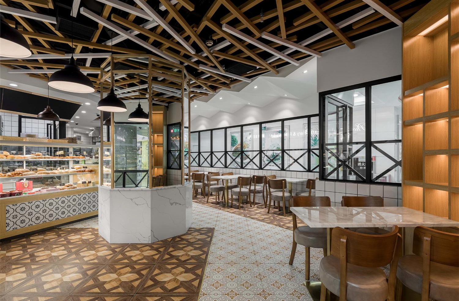 浦東新區西式蛋糕廳裝修設計-第6張圖片-上海古都建筑設計集團 浦東新區西式蛋糕廳裝修設計-第6張圖片-上海古都建筑設計集團