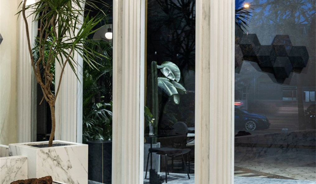 輕奢風格餐飲店裝修設計-第4張圖片-上海古都建筑設計集團 輕奢風格餐飲店裝修設計-第4張圖片-上海古都建筑設計集團