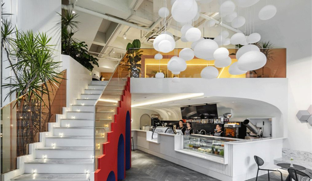 輕奢風格餐飲店裝修設計-第5張圖片-上海古都建筑設計集團 輕奢風格餐飲店裝修設計-第5張圖片-上海古都建筑設計集團