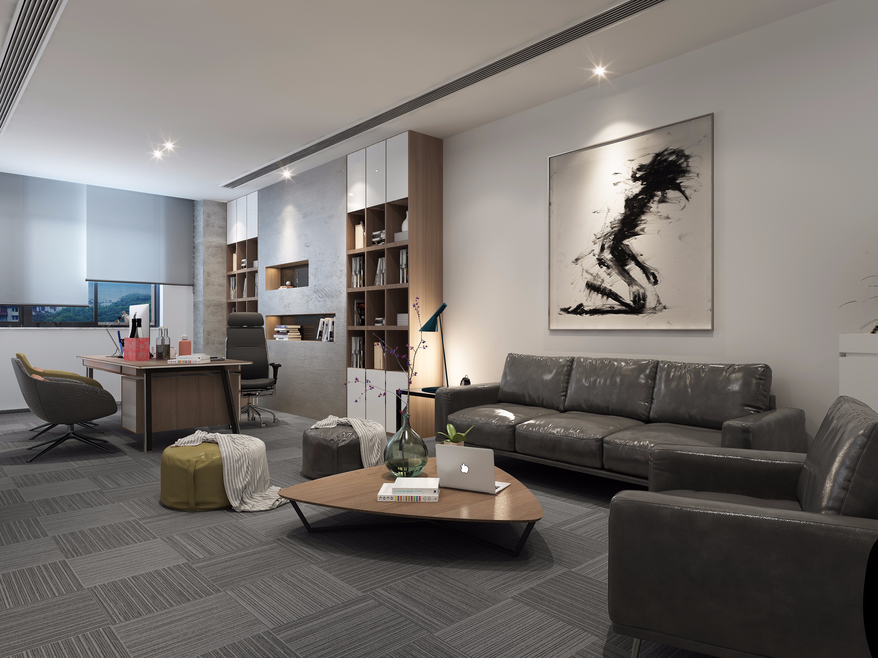 辦公室休閑區裝修設計-第6張圖片-上海古都建筑設計集團 辦公室休閑區裝修設計-第6張圖片-上海古都建筑設計集團