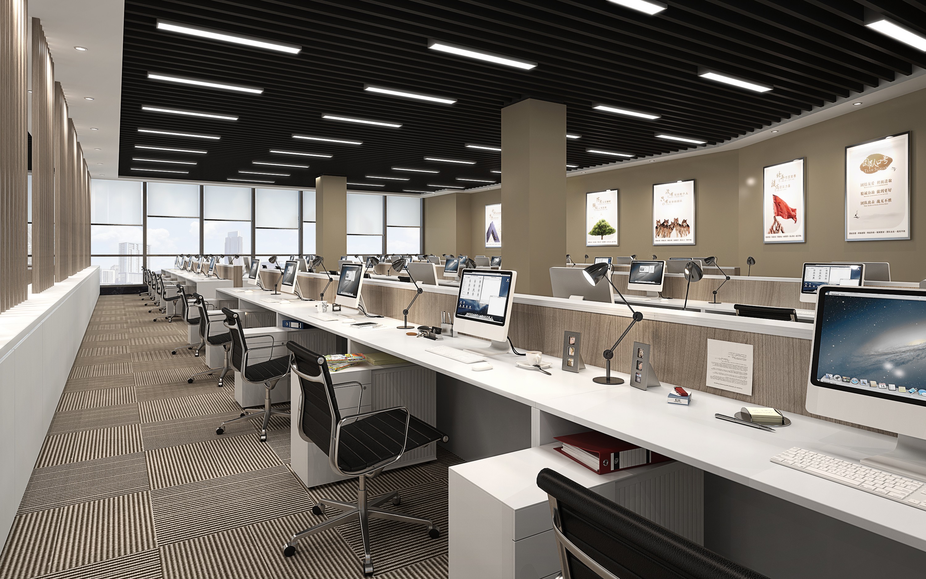 簡(jiǎn)約明了辦公室裝修設(shè)計(jì)-第2張圖片-上海古都建筑設(shè)計(jì)集團(tuán) 簡(jiǎn)約明了辦公室裝修設(shè)計(jì)-第2張圖片-上海古都建筑設(shè)計(jì)集團(tuán)