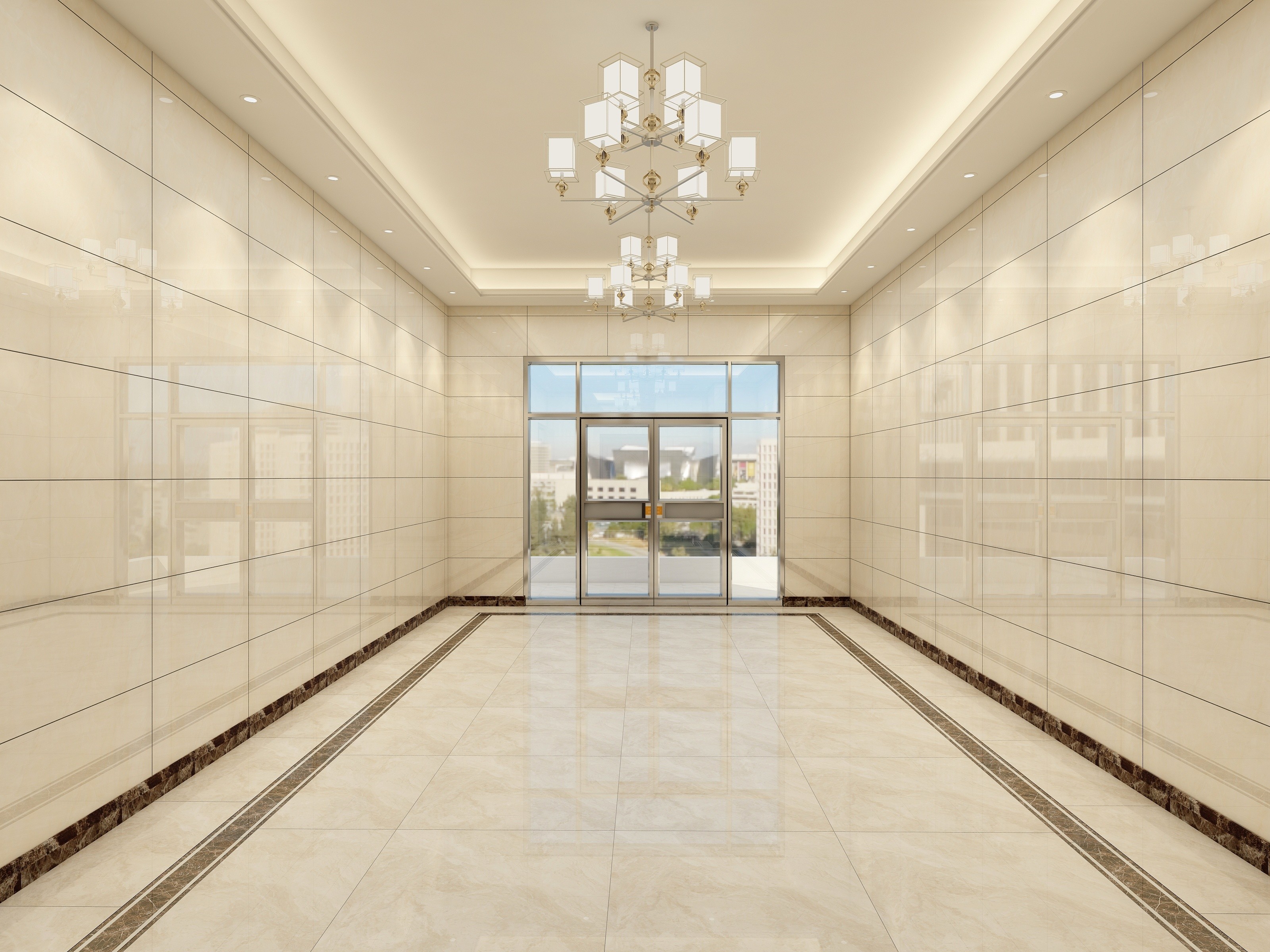 辦公室過道裝修設計效果圖-第6張圖片-上海古都建筑設計集團 辦公室過道裝修設計效果圖-第6張圖片-上海古都建筑設計集團