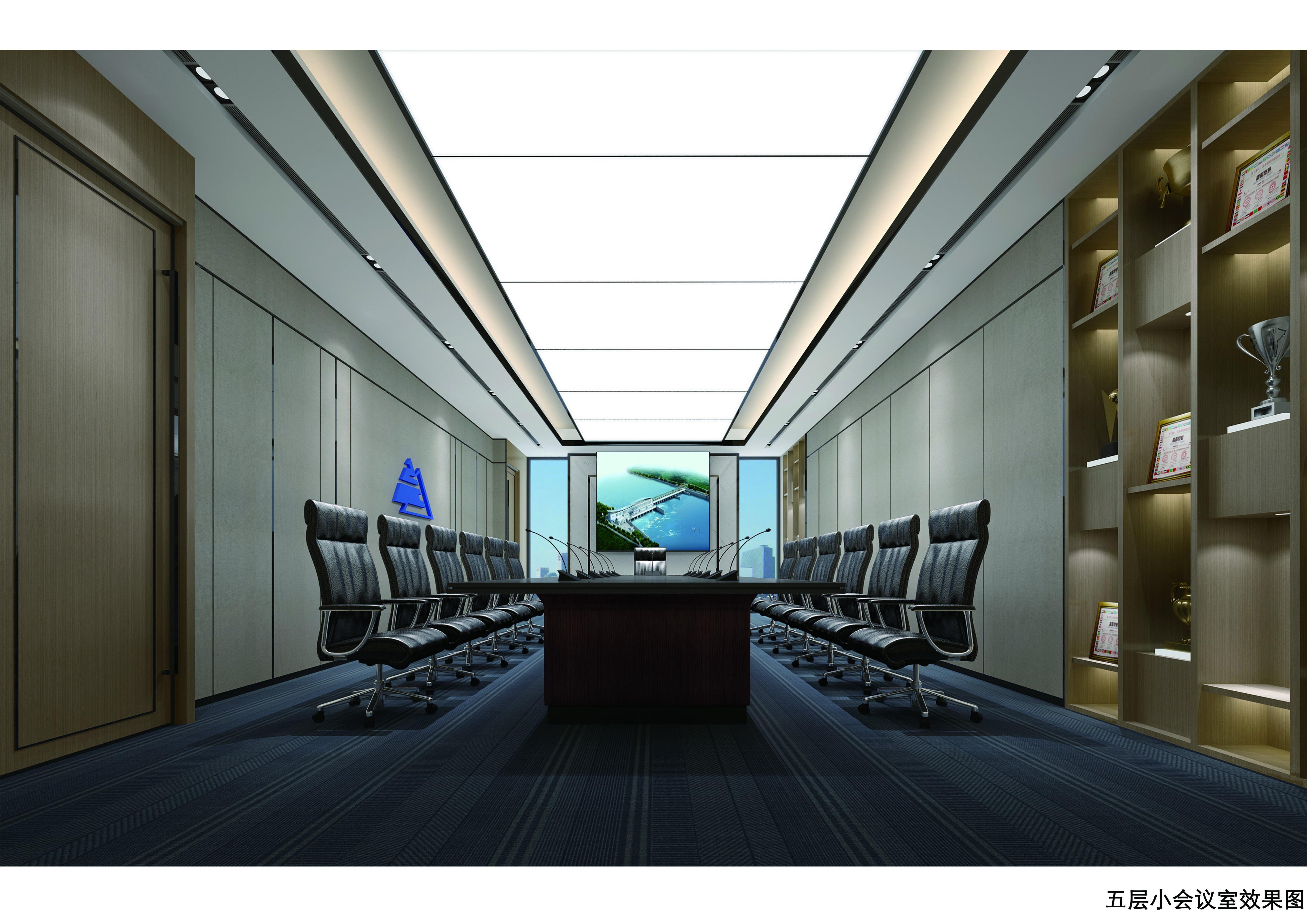 大型簡約會議室裝修設(shè)計(jì)-第3張圖片-上海古都建筑設(shè)計(jì)集團(tuán) 大型簡約會議室裝修設(shè)計(jì)-第3張圖片-上海古都建筑設(shè)計(jì)集團(tuán)