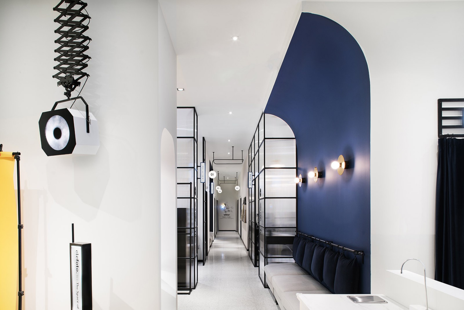 簡約攝影店裝修設計-第2張圖片-上海古都建筑設計集團