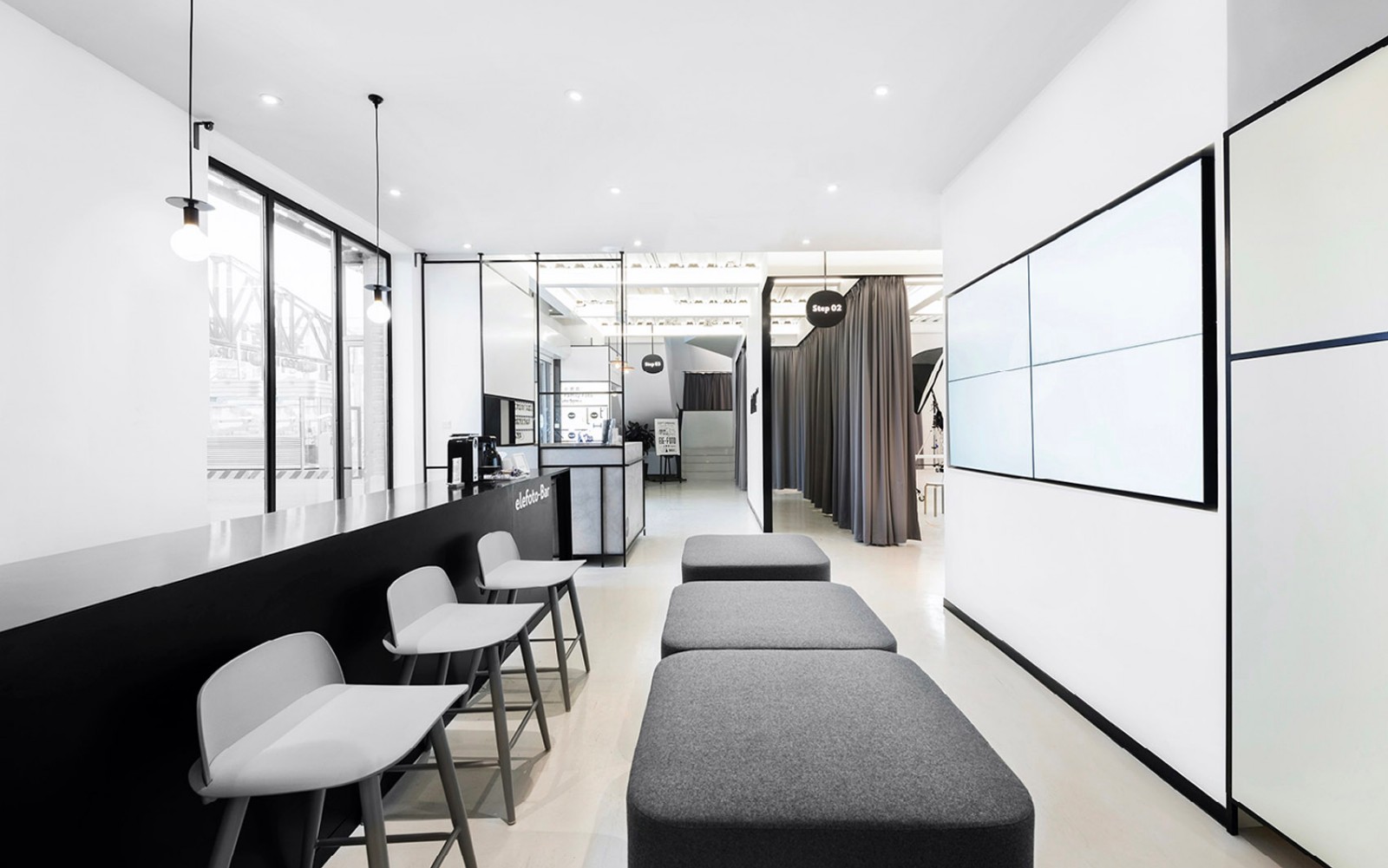 簡約攝影店裝修設計-第4張圖片-上海古都建筑設計集團