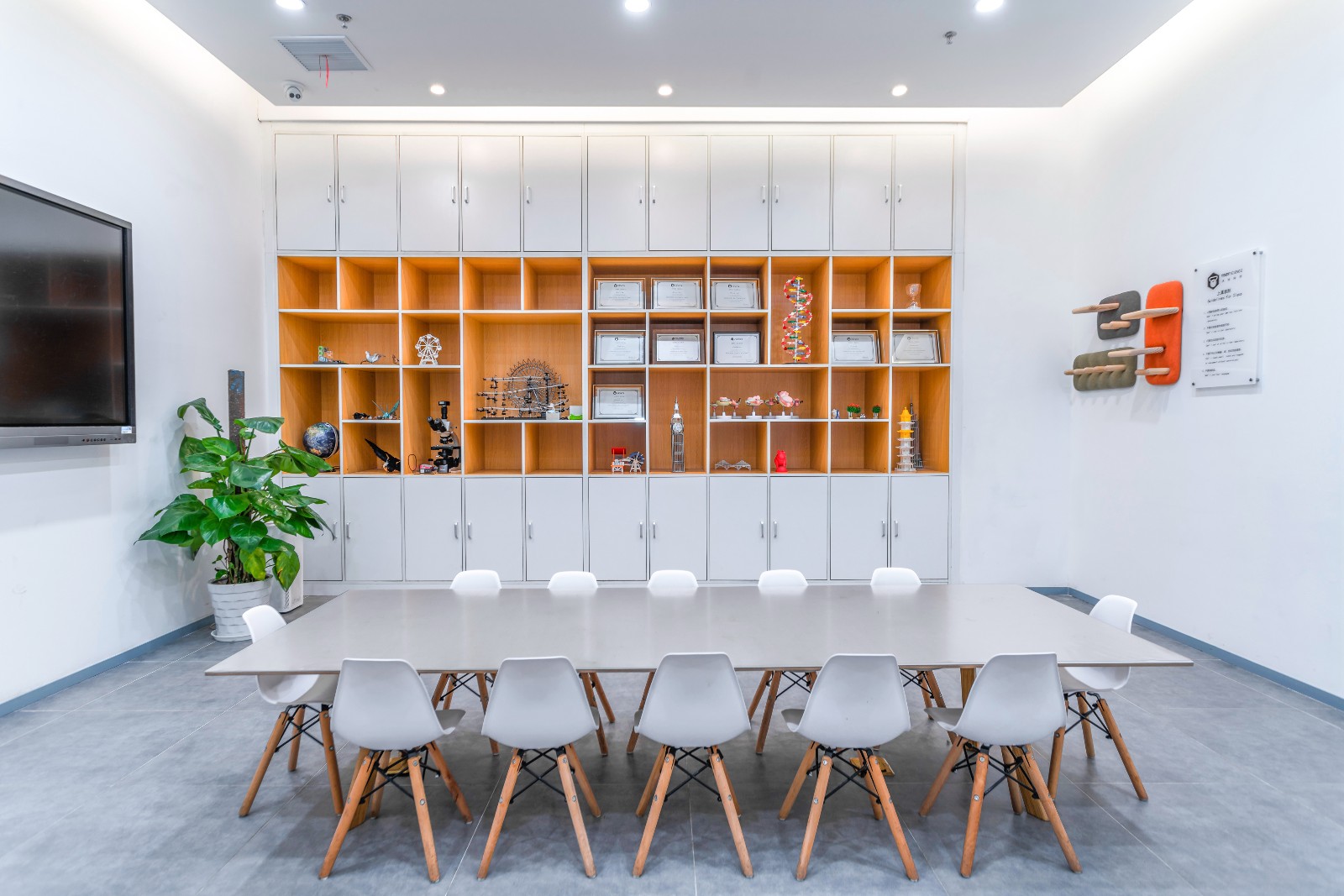 簡約英語教育機構裝修設計-第6張圖片-上海古都建筑設計集團 簡約英語教育機構裝修設計-第6張圖片-上海古都建筑設計集團