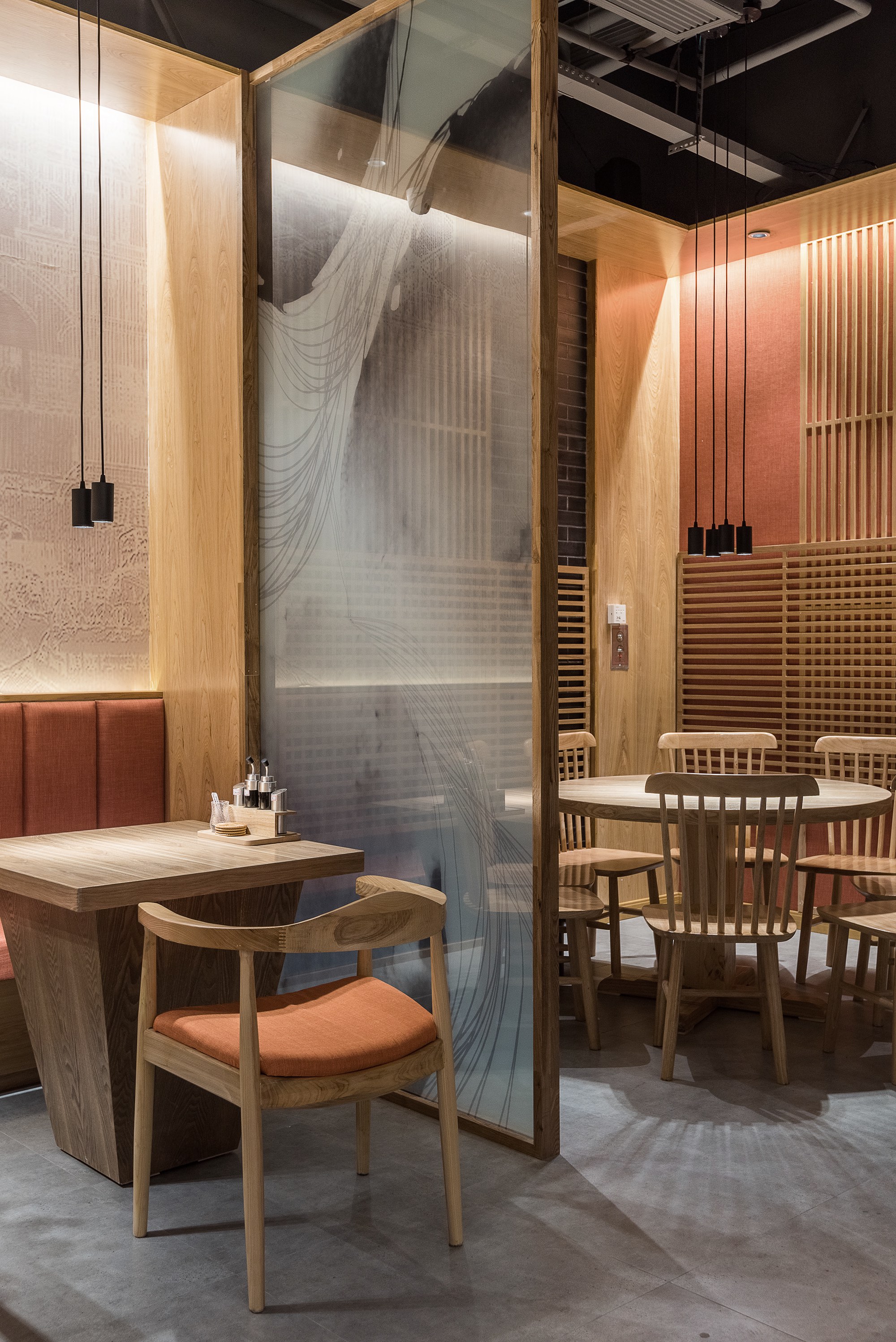 新中式餐廳裝修設計-第5張圖片-上海古都建筑設計集團 新中式餐廳裝修設計-第5張圖片-上海古都建筑設計集團