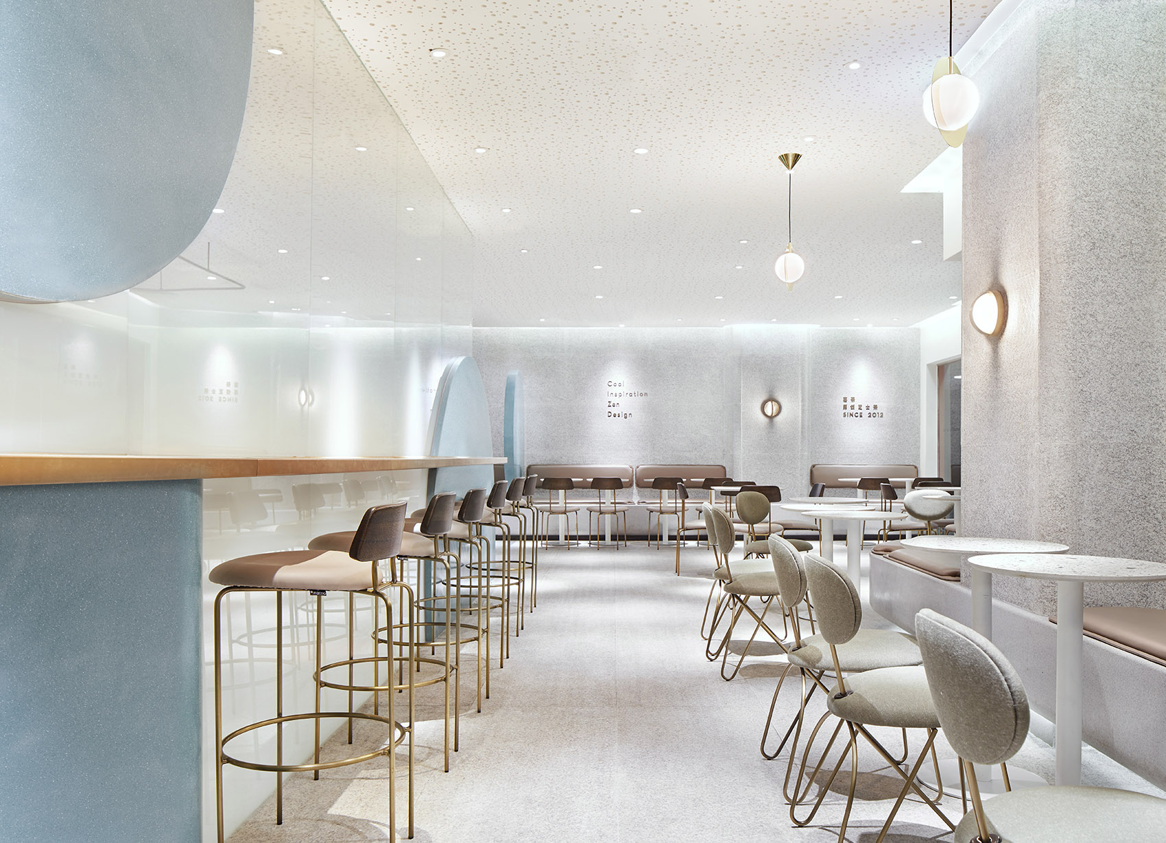 簡約風格奶茶店裝修設(shè)計-第3張圖片-上海古都建筑設(shè)計集團 簡約風格奶茶店裝修設(shè)計-第3張圖片-上海古都建筑設(shè)計集團