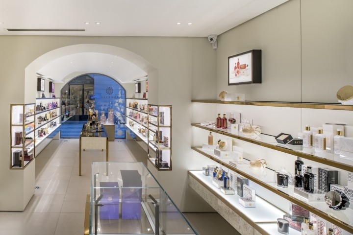 奢華簡約化妝品店裝修設計-第2張圖片-上海古都建筑設計集團 奢華簡約化妝品店裝修設計-第2張圖片-上海古都建筑設計集團