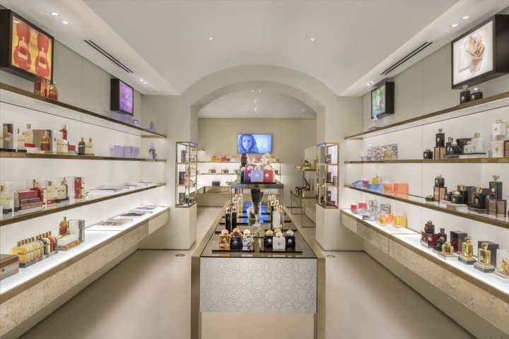 奢華簡約化妝品店裝修設計-第3張圖片-上海古都建筑設計集團 奢華簡約化妝品店裝修設計-第3張圖片-上海古都建筑設計集團