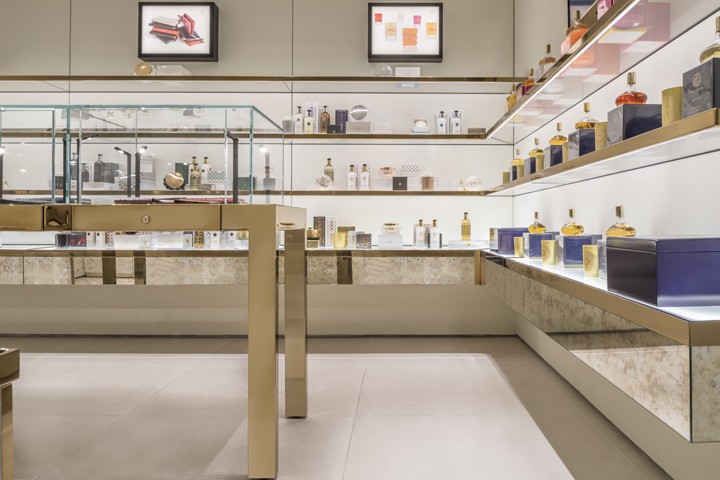 奢華簡約化妝品店裝修設計-第1張圖片-上海古都建筑設計集團 奢華簡約化妝品店裝修設計-第1張圖片-上海古都建筑設計集團