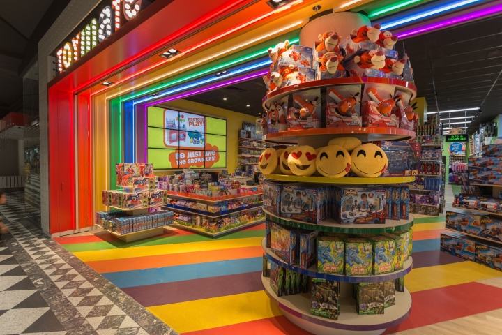 彩虹風格玩具店裝修設計-第2張圖片-上海古都建筑設計集團 彩虹風格玩具店裝修設計-第2張圖片-上海古都建筑設計集團