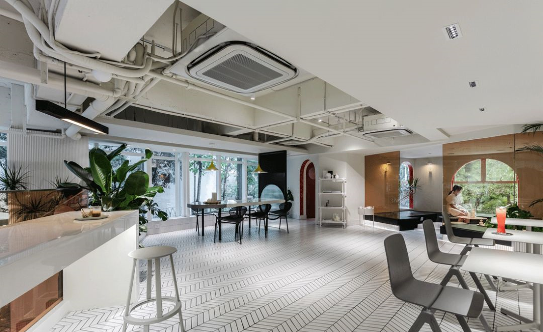 簡約現代餐廳裝修設計-第3張圖片-上海古都建筑設計集團 簡約現代餐廳裝修設計-第3張圖片-上海古都建筑設計集團