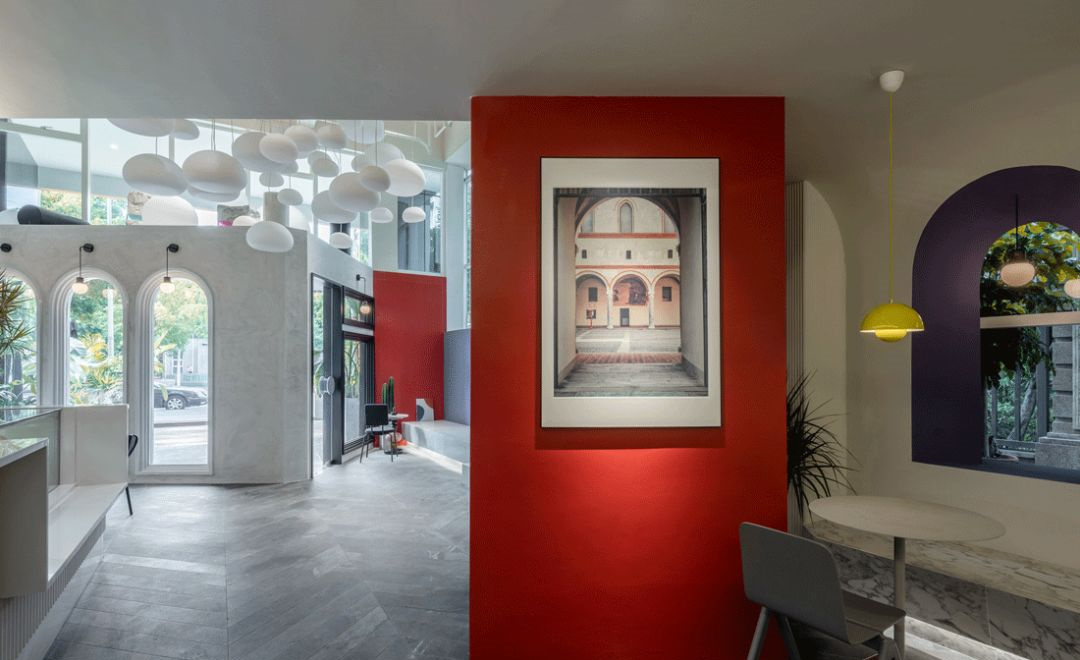 簡約現代餐廳裝修設計-第4張圖片-上海古都建筑設計集團 簡約現代餐廳裝修設計-第4張圖片-上海古都建筑設計集團