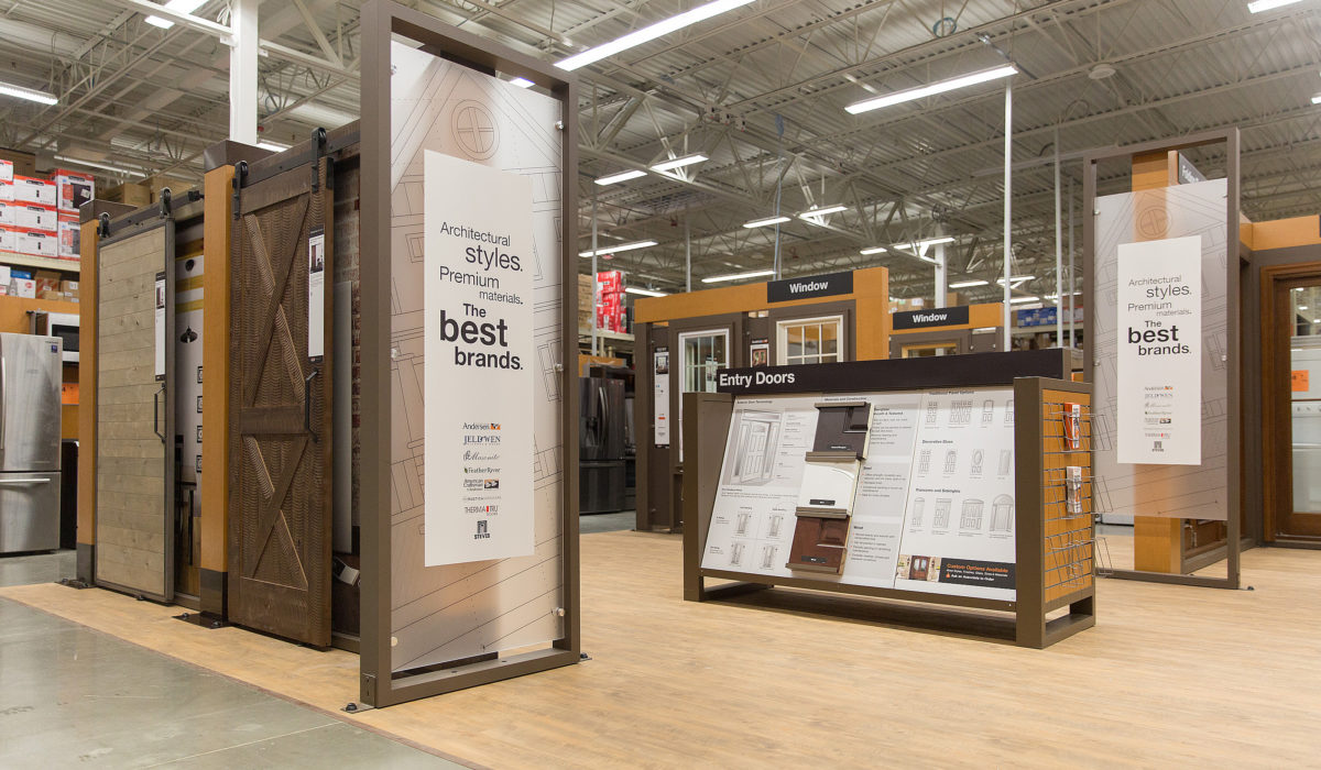 現代門窗專賣店裝修設計-第2張圖片-上海古都建筑設計集團 現代門窗專賣店裝修設計-第2張圖片-上海古都建筑設計集團