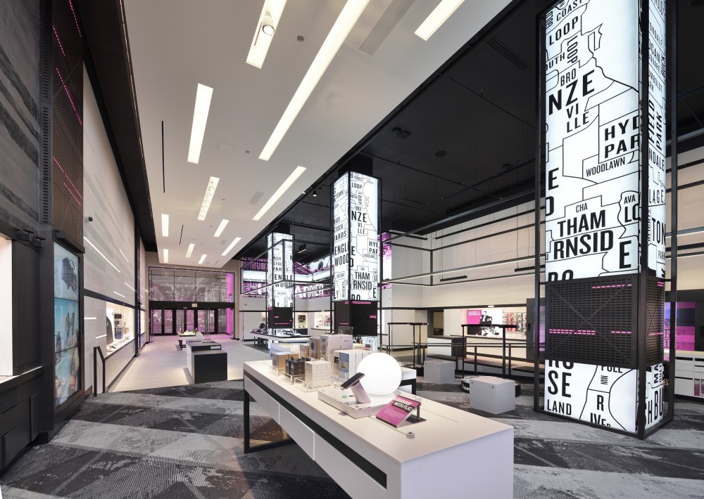 現代簡約時尚營業廳裝修設計-第3張圖片-上海古都建筑設計集團