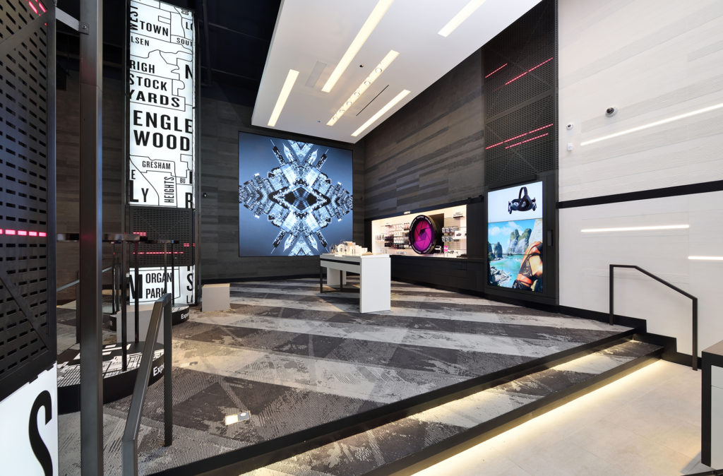 現代簡約時尚營業廳裝修設計-第5張圖片-上海古都建筑設計集團