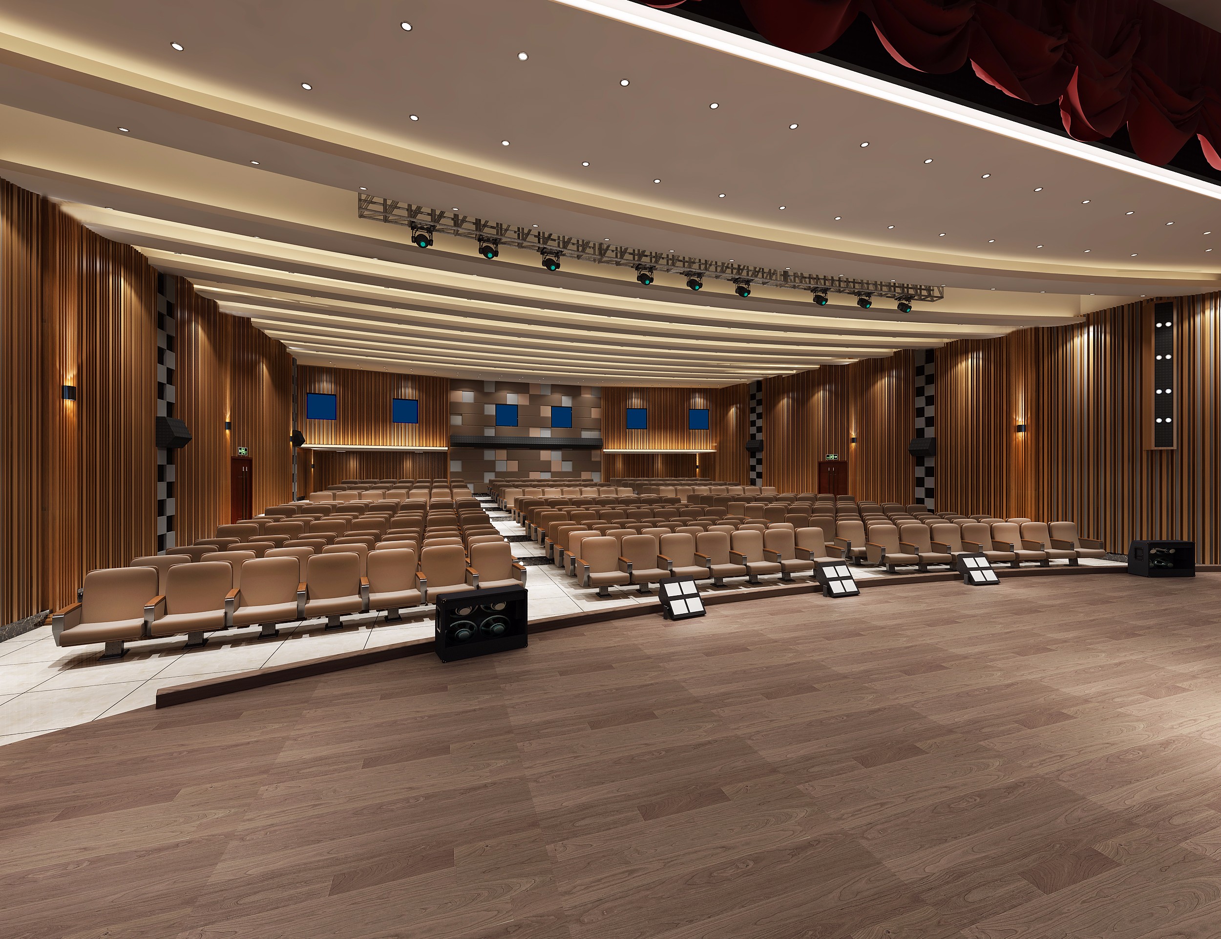 400平大型演播廳裝修設計-第5張圖片-上海古都建筑設計集團 400平大型演播廳裝修設計-第5張圖片-上海古都建筑設計集團