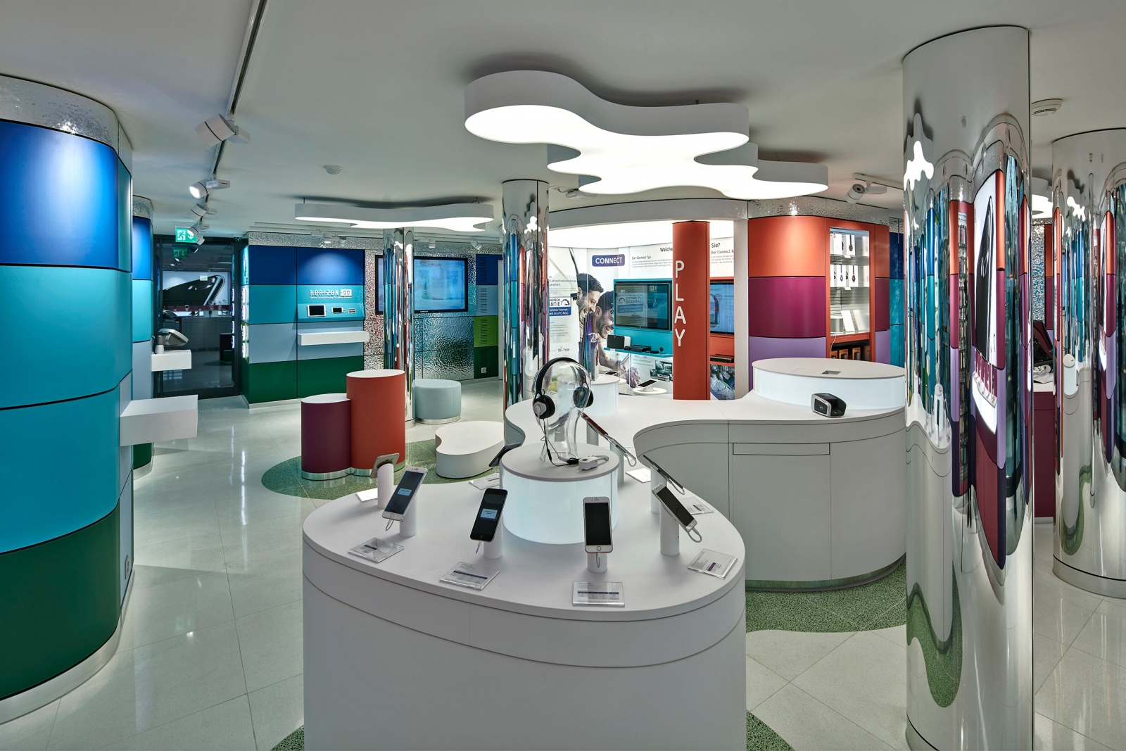 高檔創意手機店裝修設計-第2張圖片-上海古都建筑設計集團