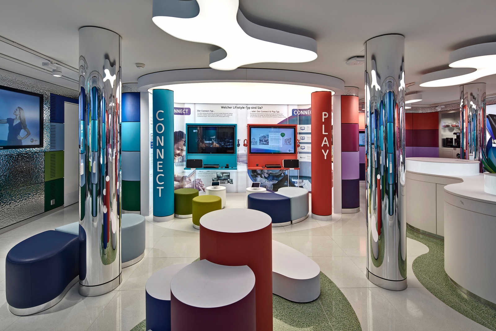 高檔創意手機店裝修設計-第3張圖片-上海古都建筑設計集團