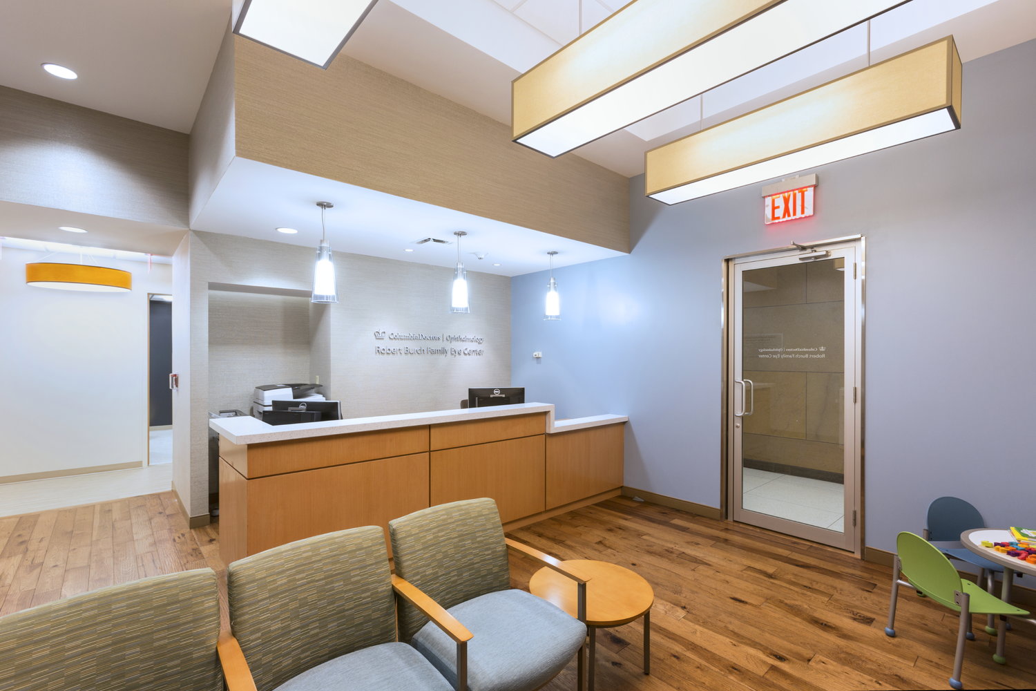 高科技眼科醫院裝修設計-第2張圖片-上海古都建筑設計集團 高科技眼科醫院裝修設計-第2張圖片-上海古都建筑設計集團