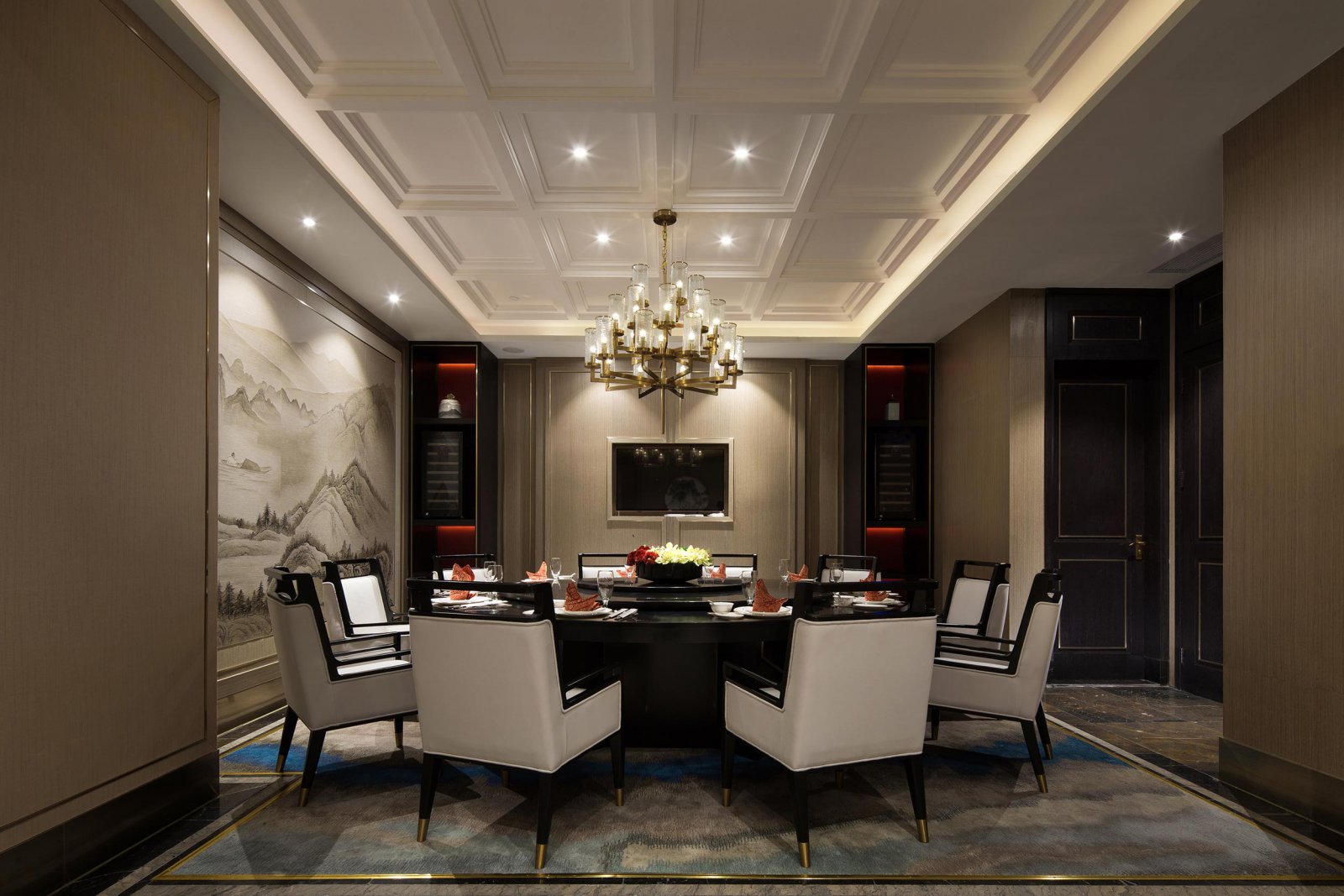 中式復古酒樓餐廳裝修設計-第6張圖片-上海古都建筑設計集團 中式復古酒樓餐廳裝修設計-第6張圖片-上海古都建筑設計集團