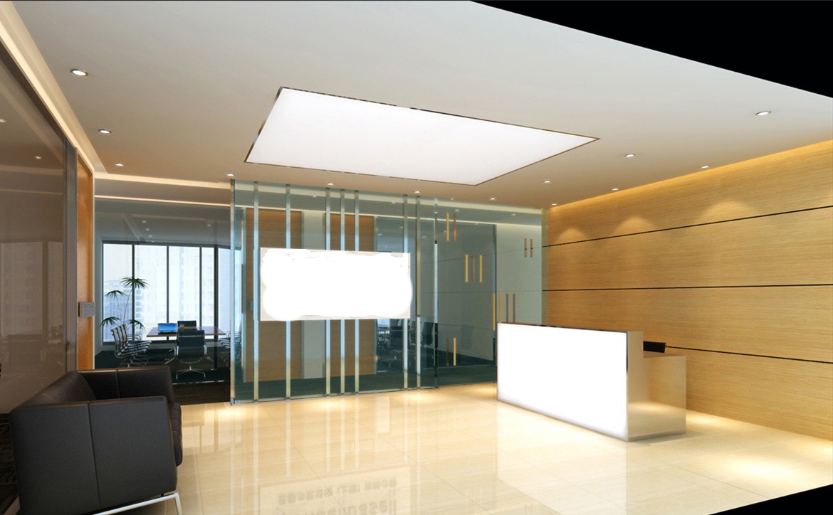 現代簡約風格公共辦公空間裝修-第1張圖片-上海古都建筑設計集團 現代簡約風格公共辦公空間裝修-第1張圖片-上海古都建筑設計集團