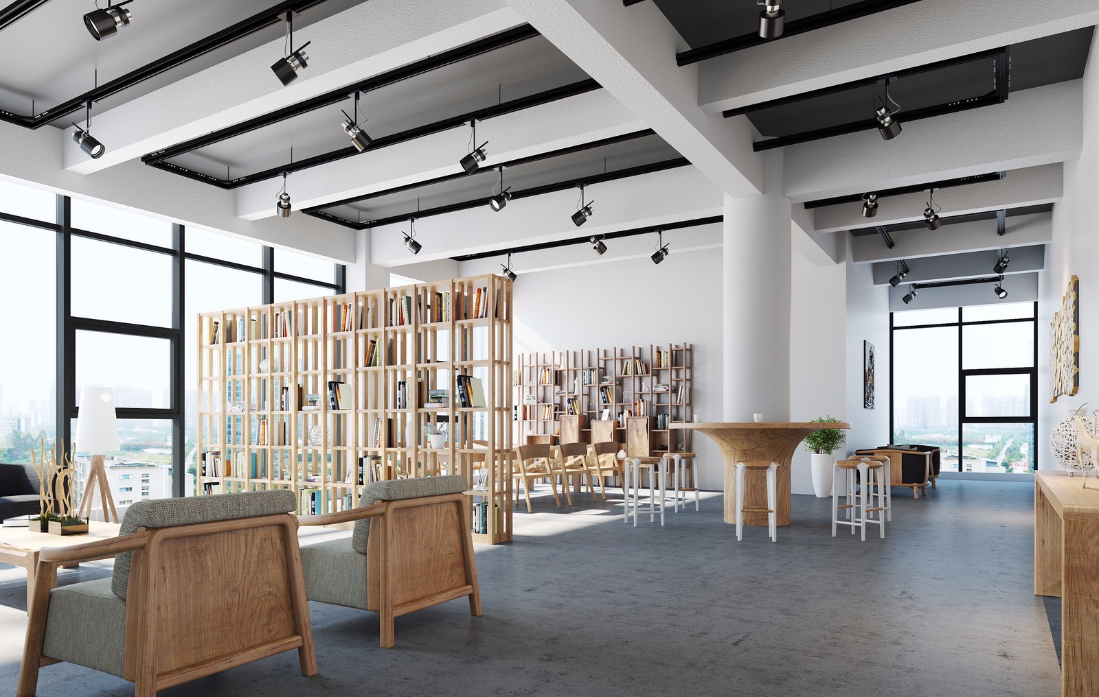 簡約開朗木質辦公室裝修-第1張圖片-上海古都建筑設計集團 簡約開朗木質辦公室裝修-第1張圖片-上海古都建筑設計集團