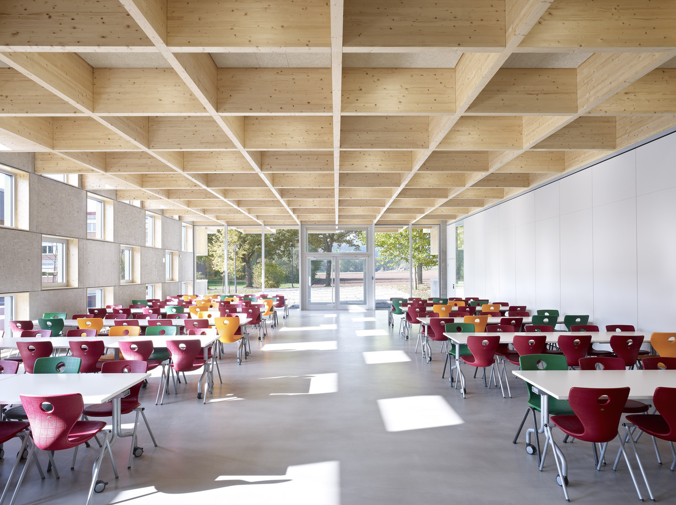 開闊大學食堂裝修設計-第1張圖片-上海古都建筑設計集團 開闊大學食堂裝修設計-第1張圖片-上海古都建筑設計集團