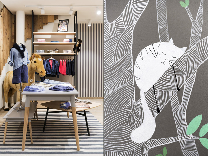 簡約時尚童裝店裝修設計-第6張圖片-上海古都建筑設計集團 簡約時尚童裝店裝修設計-第6張圖片-上海古都建筑設計集團